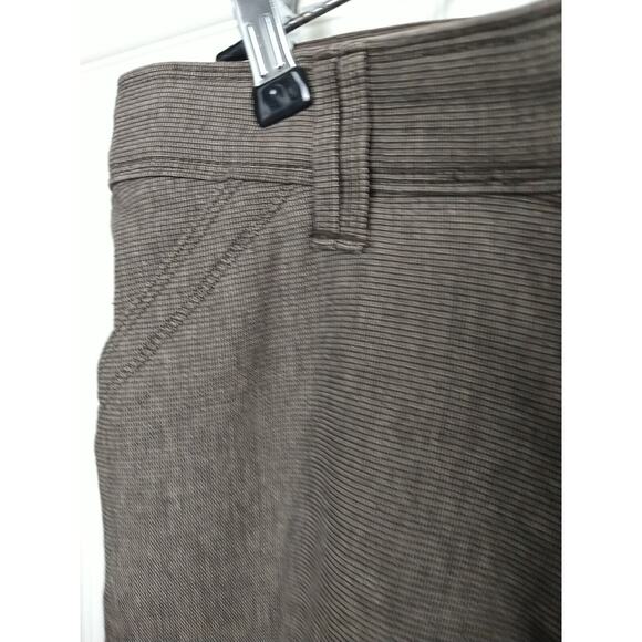 Lee Woman 10 Pant Trousers Brown Sinfully Soft Zip Button Slant Pockets - Picture 5 of 12